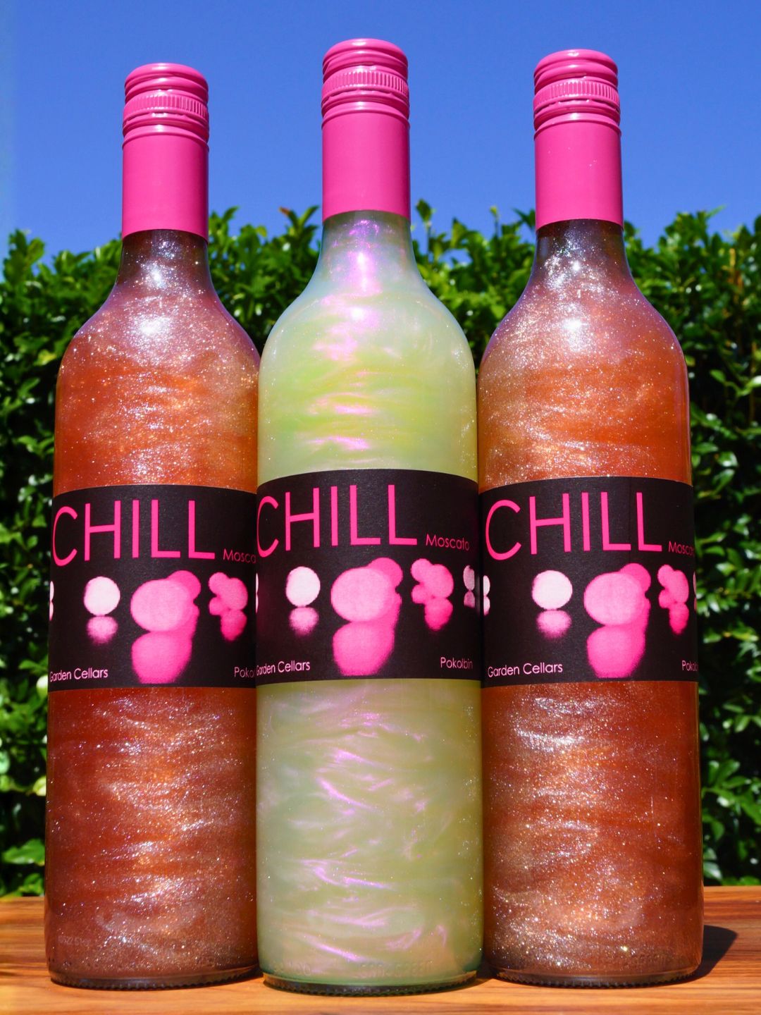 Pink, Pink, Pearl Glitter 3 Pack