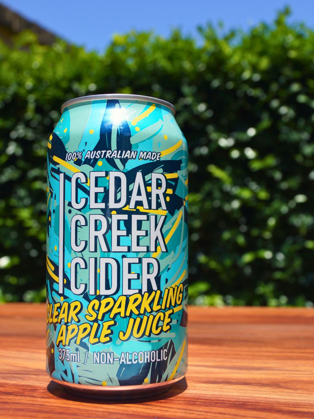Cedar Creek Clear Sparkling Apple Juice Non-Alcoholic
