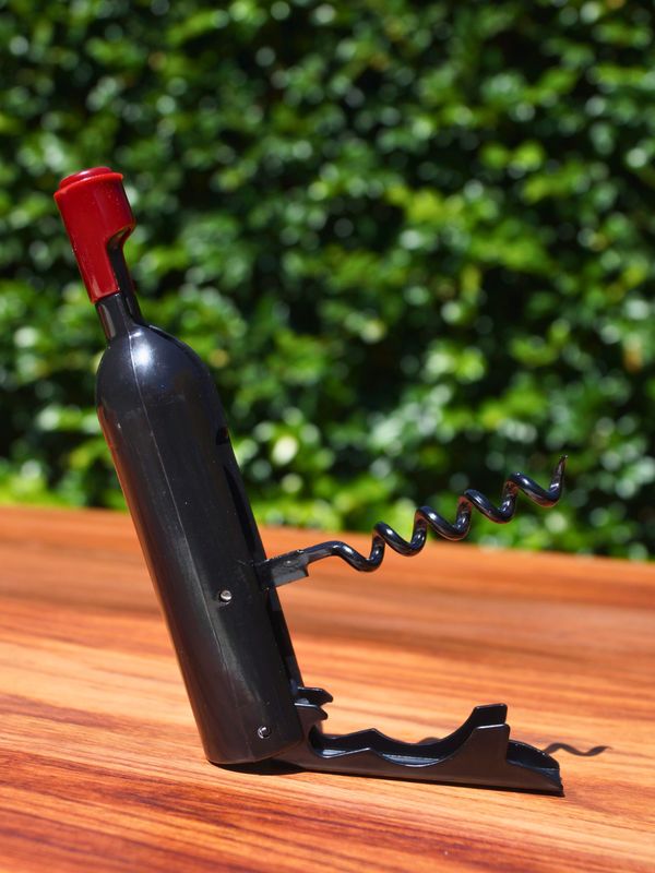 Wine Bottle Shaped Waiter's Friend Corkscrew