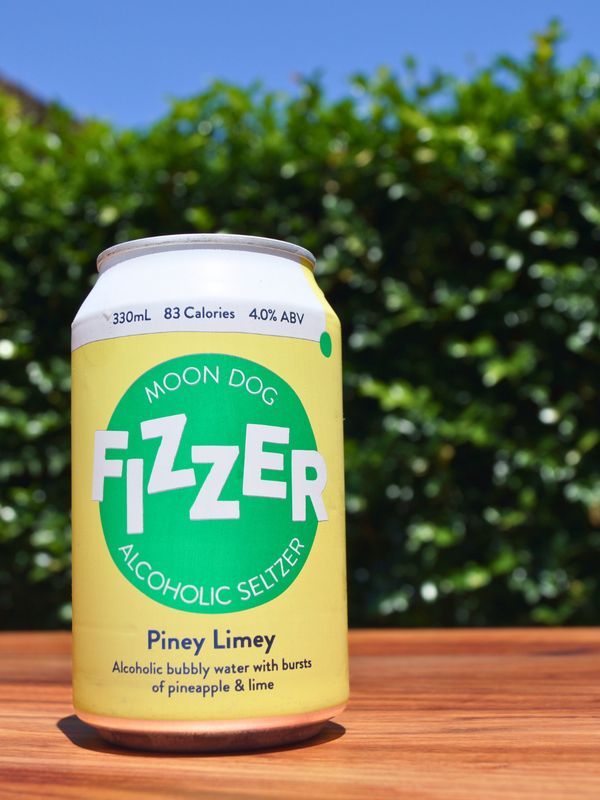 Moon Dog Fizzer Piney Limey Seltzer