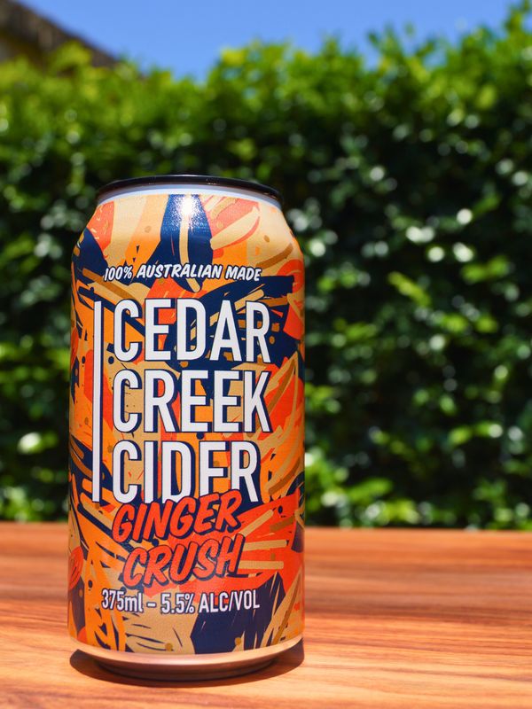 Cedar Creek Ginger Crush Cider