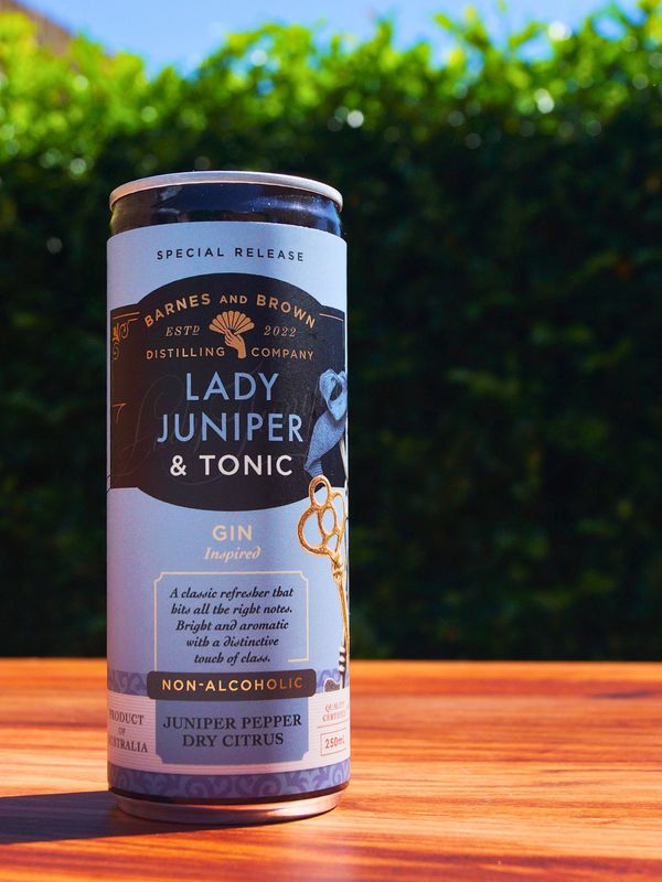 Barnes &amp; Brown Non-Alcoholic Lady Juniper &amp; Tonic