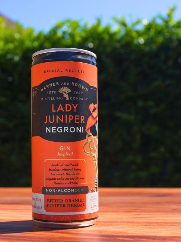 Barnes &amp; Brown Non-Alcoholic Lady Juniper Negroni