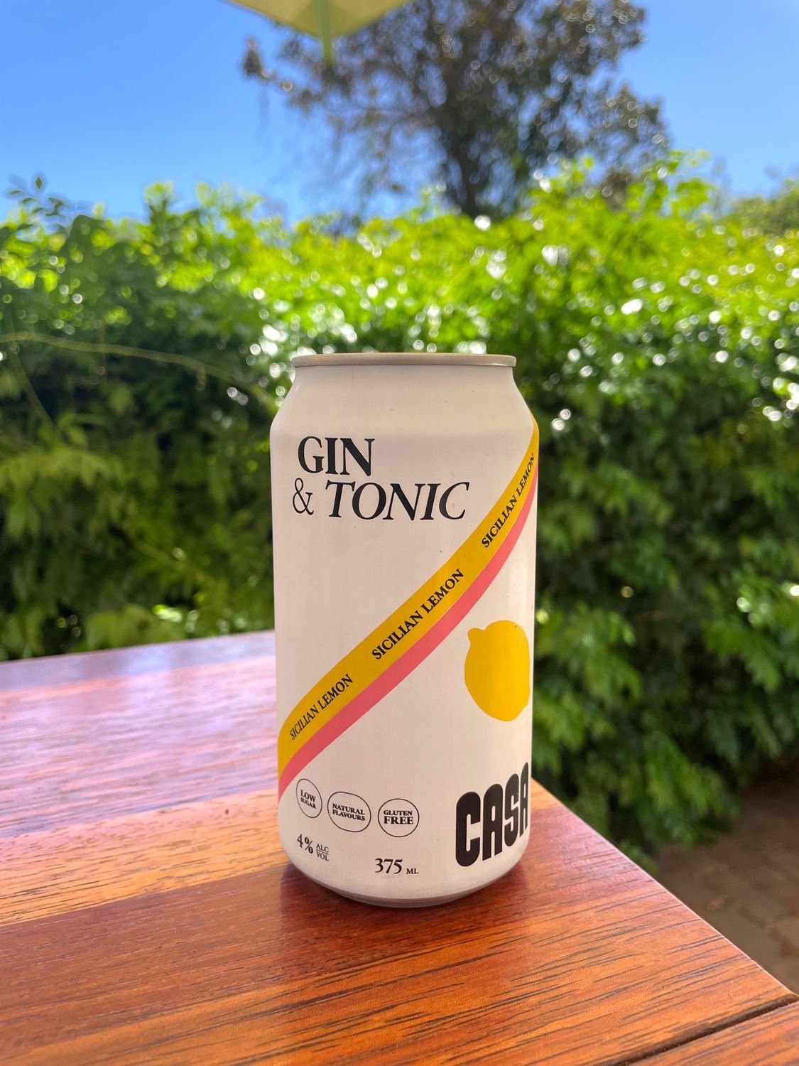 Casa Gin &amp; Tonic with Sicilian Lemon