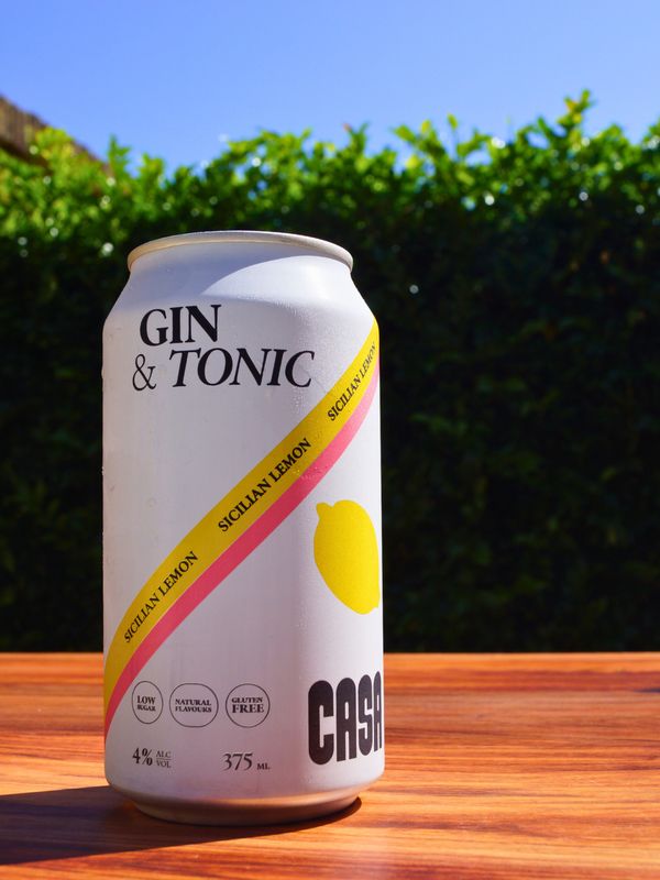 Casa Gin &amp; Tonic with Sicilian Lemon