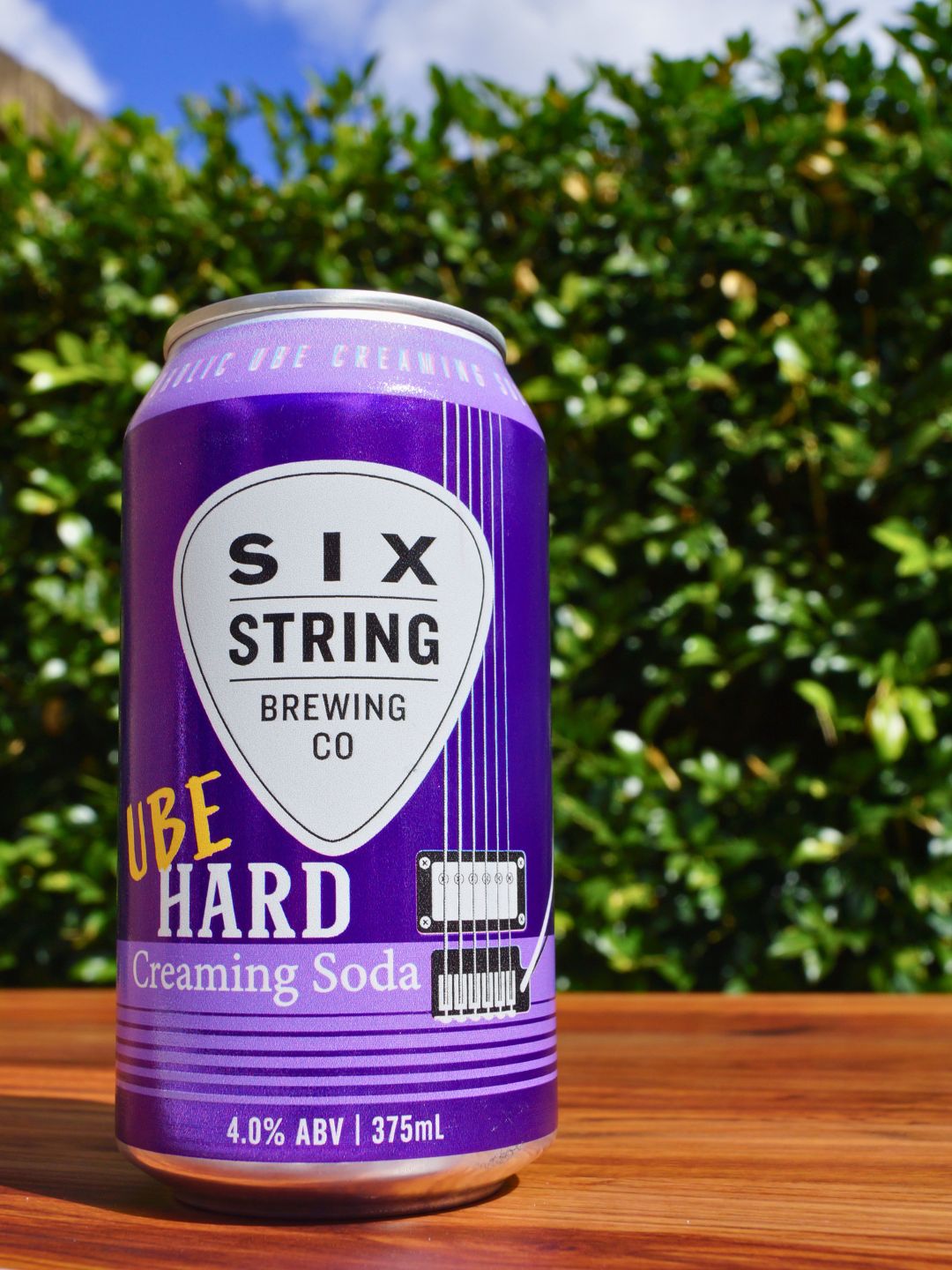 Six String Brewing Co Ube Hard Creaming Soda