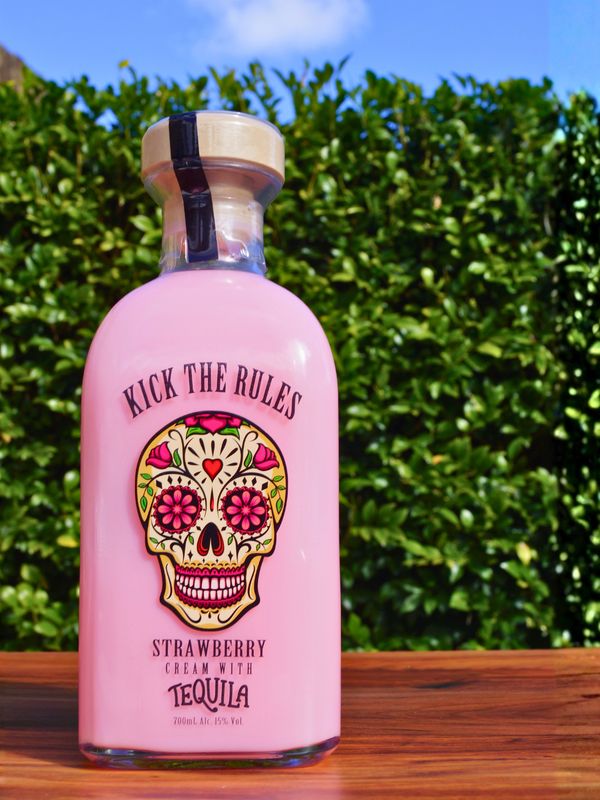 Kick the Rules Strawberry Tequila Cream