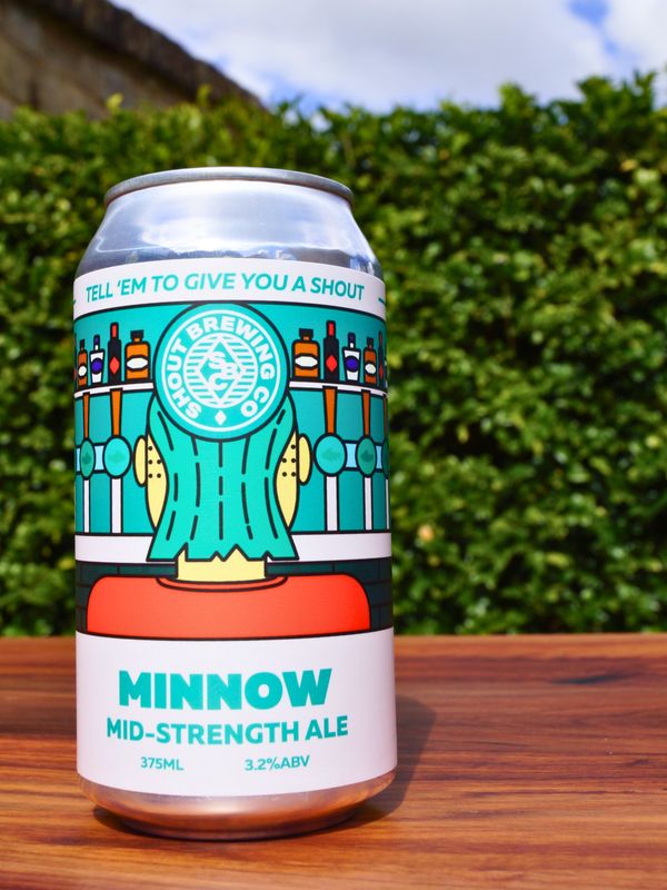 Shout Brewing Co Minnow Mid Strength Ale