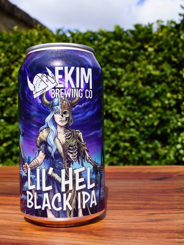 Ekim Brewing Co Lil' Hel Black IPA