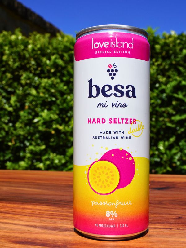Besa Mi Vino Love Island Passionfruit Hard Seltzer