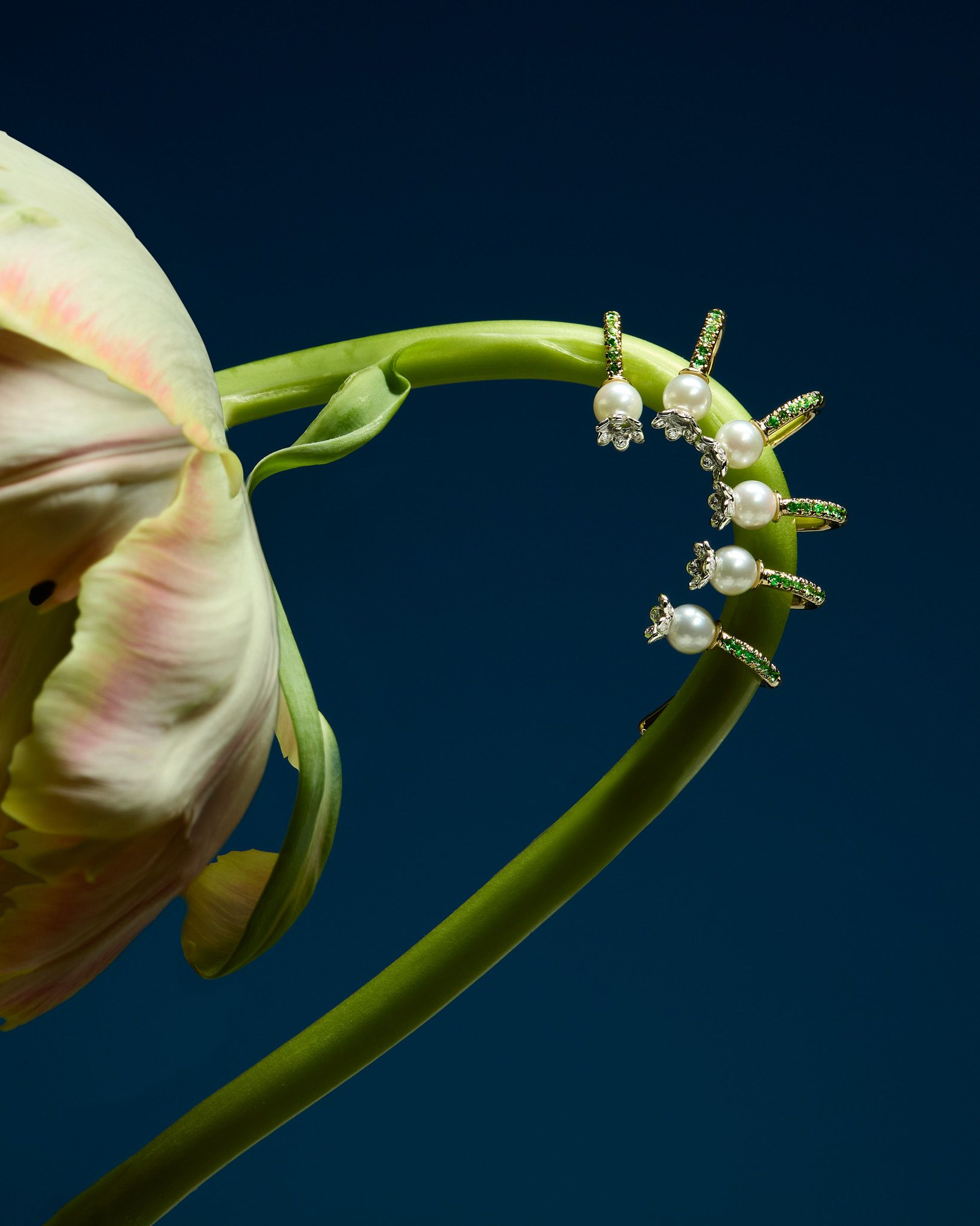 Lily of The Valley Ear Cuff