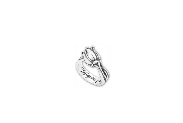 Mf Tulip Ring, Color: Sterling, Size: 5.5
