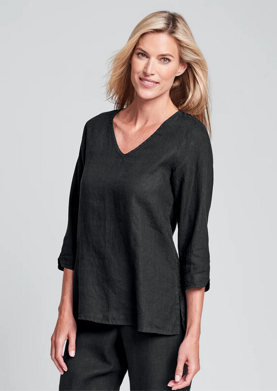 Flax V Pullover