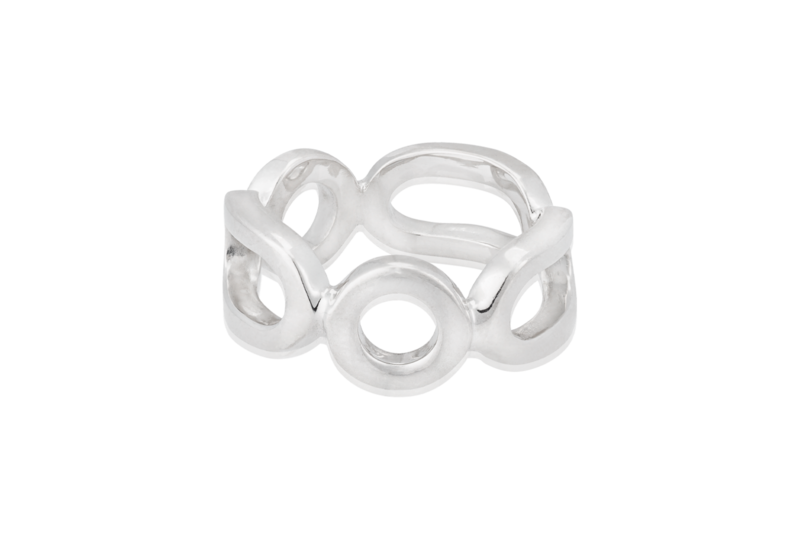 Lozenge Link Ring