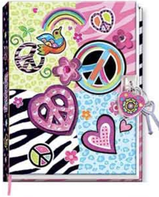 Peace Diary W/ Lock &amp; Key