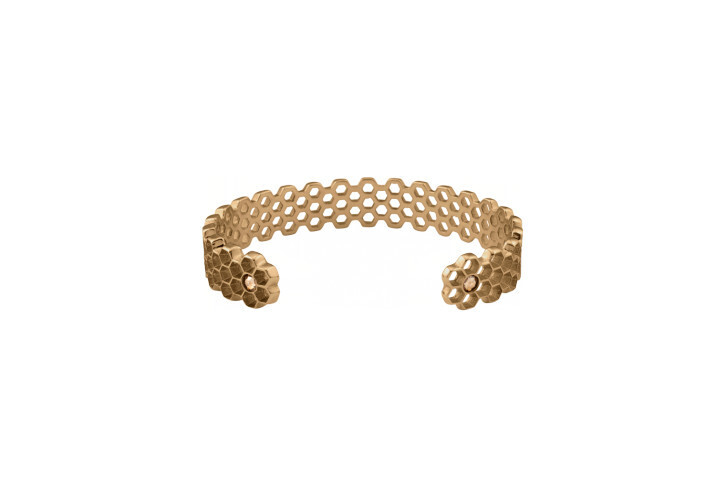 Hive 3 Cell Cuff Bronze 5 7/8"