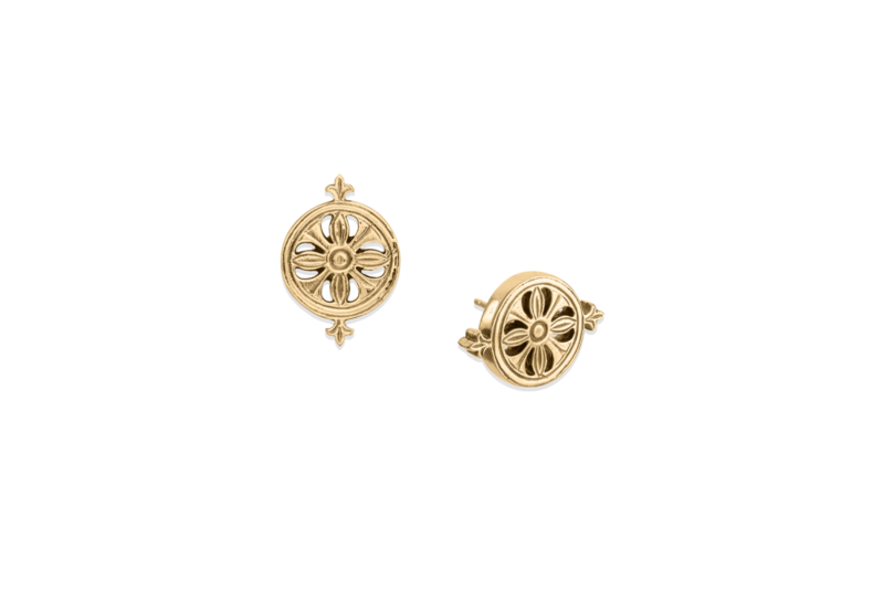 Rosette Bronze Studs