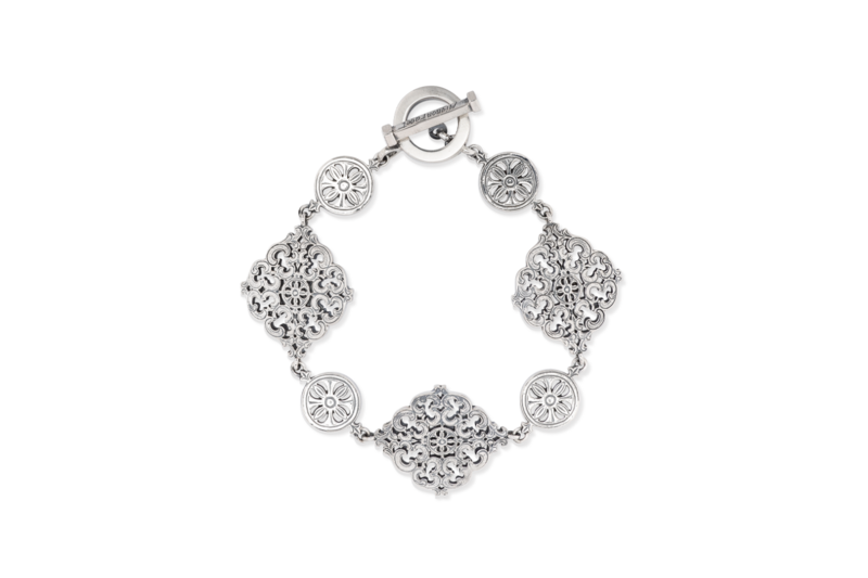 Renaissance Sterling Linking Bracelet