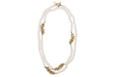 Jasmine FWP Station Necklace Bronze