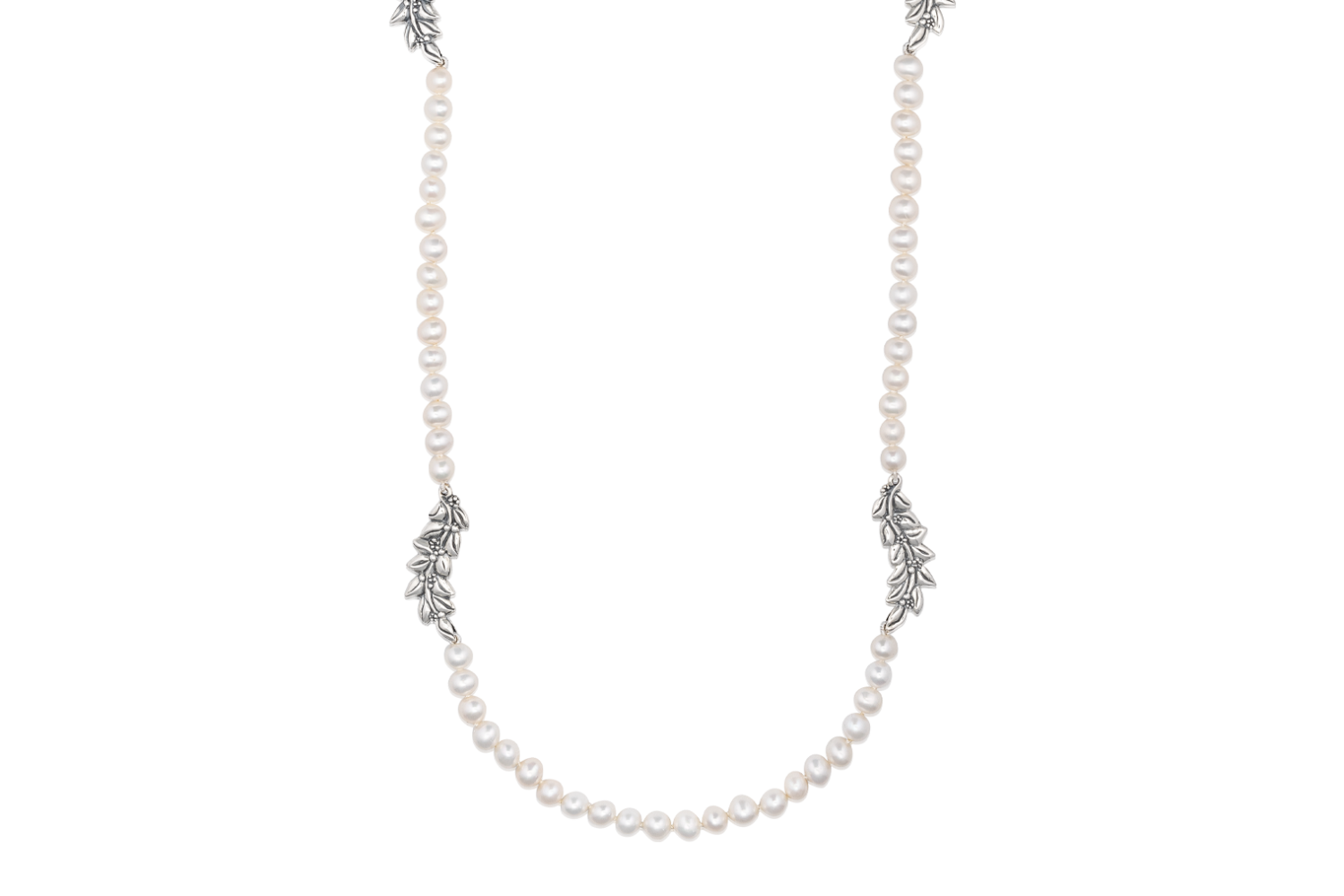 Jasmine FWP Station Necklace