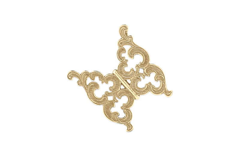 Renaissance Butterfly Pendant Bronze