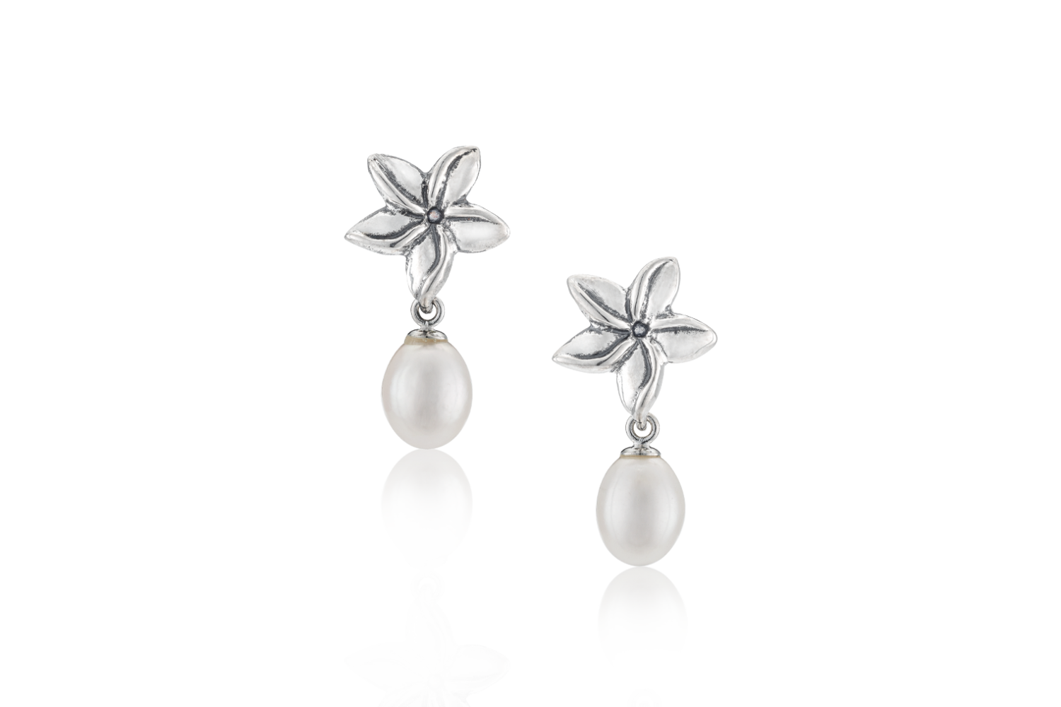 Jasmine Flower FWP Earrings