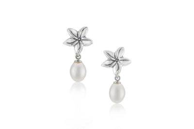 Jasmine Flower FWP Earrings