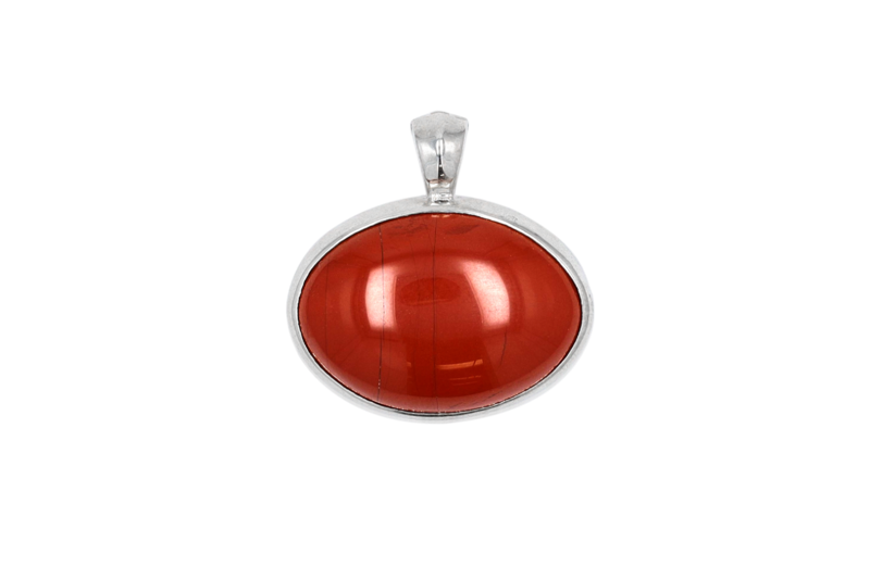 Red Jasper Pearl Enhancer Pendant