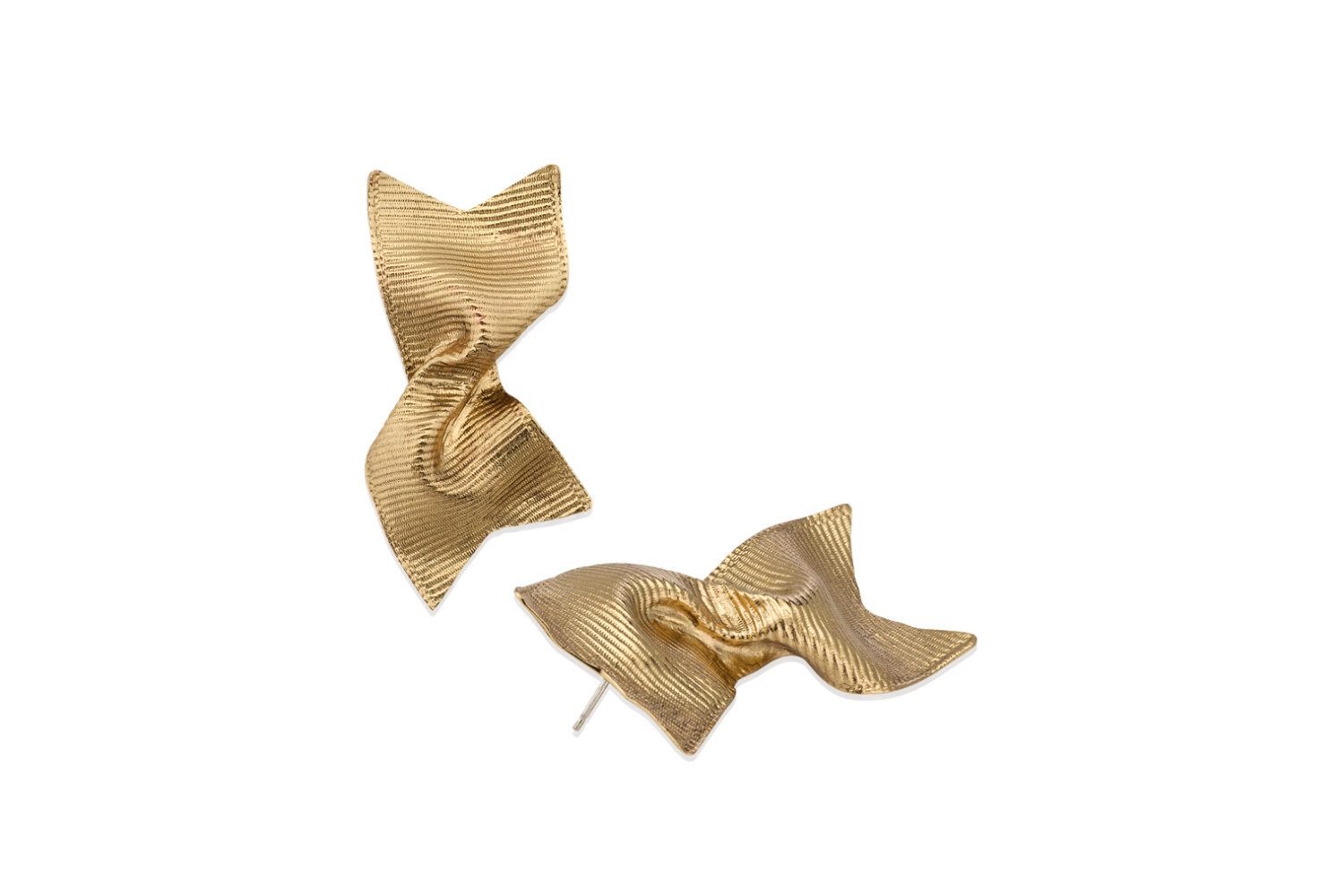 Twist Bow Earrings