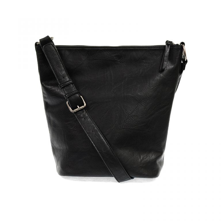 Nori Crossbody Bucket Bag, Color: Black