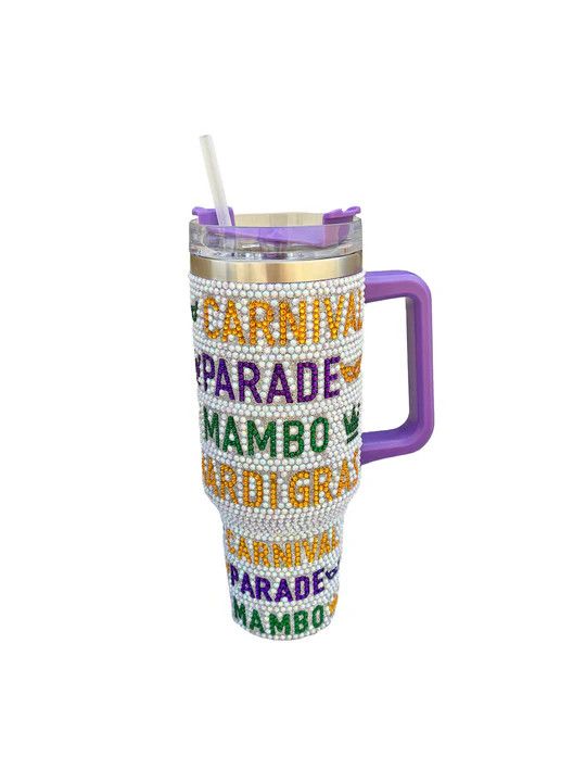 MG Rhinestone Tumbler