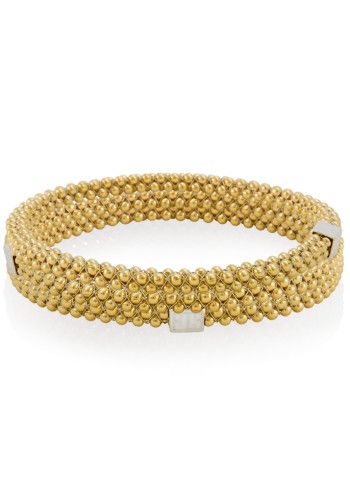 Halo Bangle, Color: Gold, Size: S