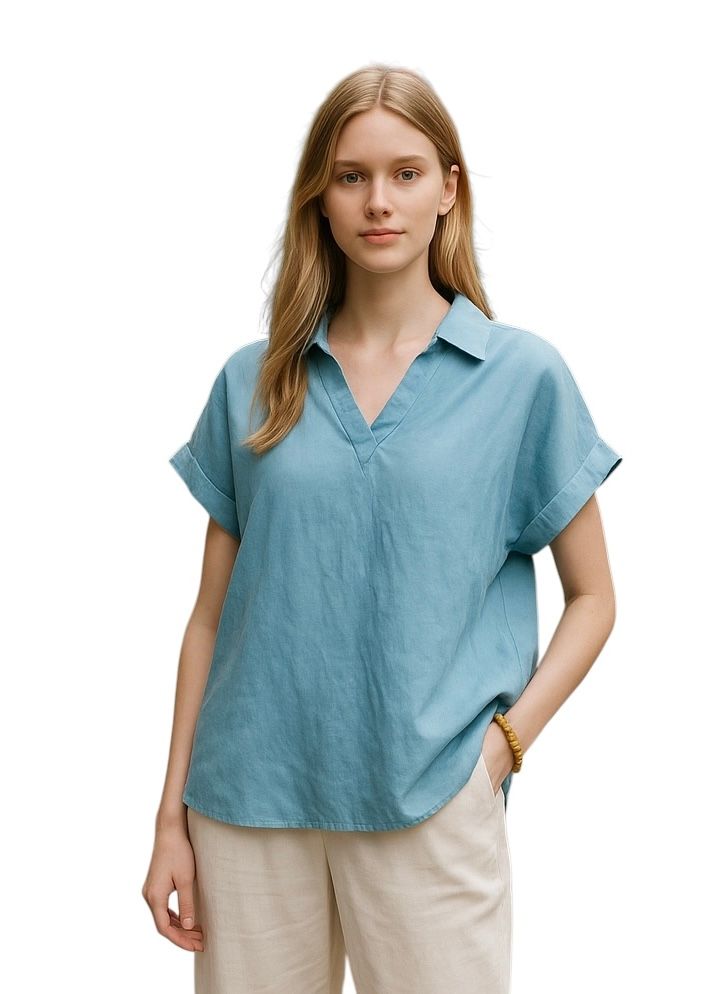 Sport Tee, Size: P, Color: Capri Blue