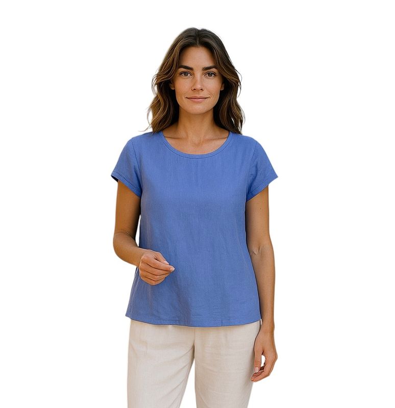 Flax Tuck Back Tee 2 Colors