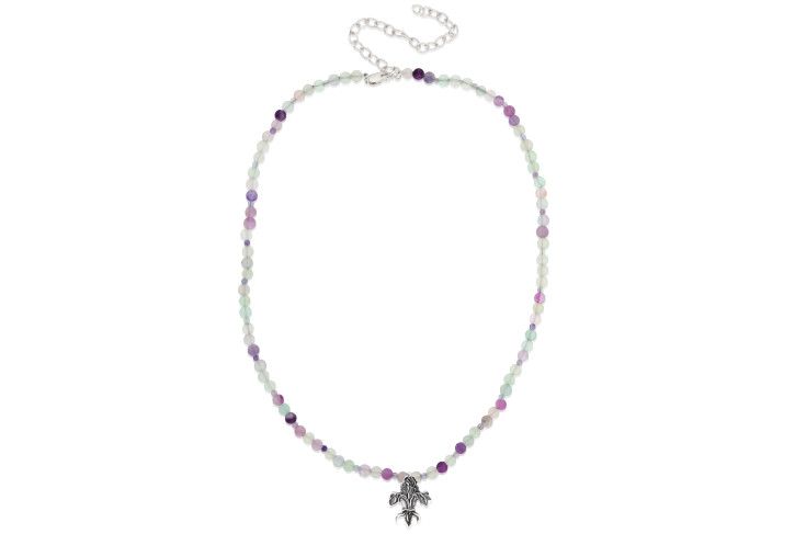 Iris  Fluorite Necklace