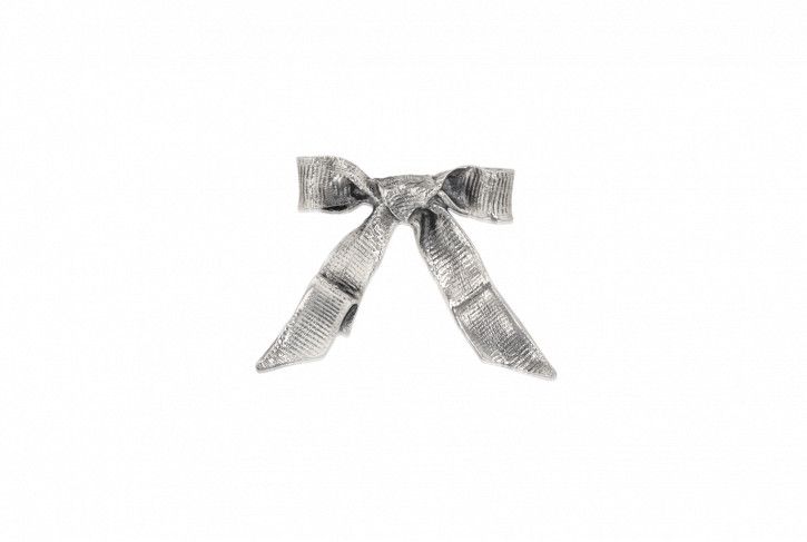 Bow Pendant, Metal: Sterling