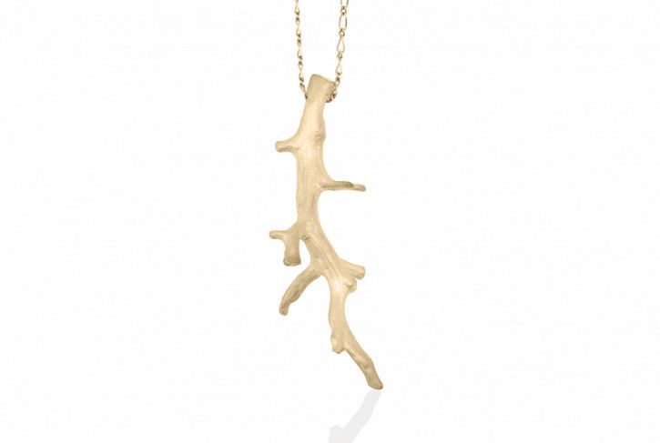 Coral Pendant Bronze