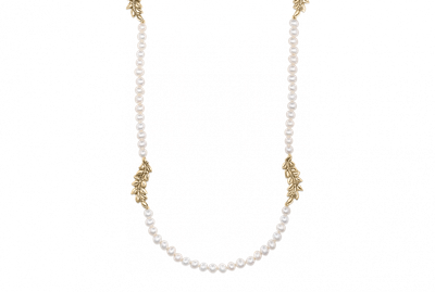 Jasmine FWP Station Necklace Bronze