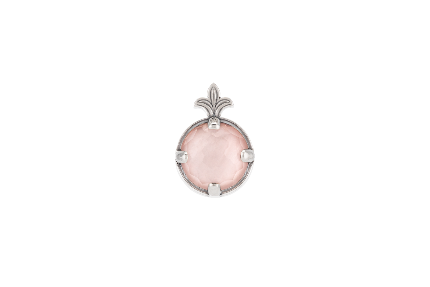 Rosette Doublet Pink MOP Pendant