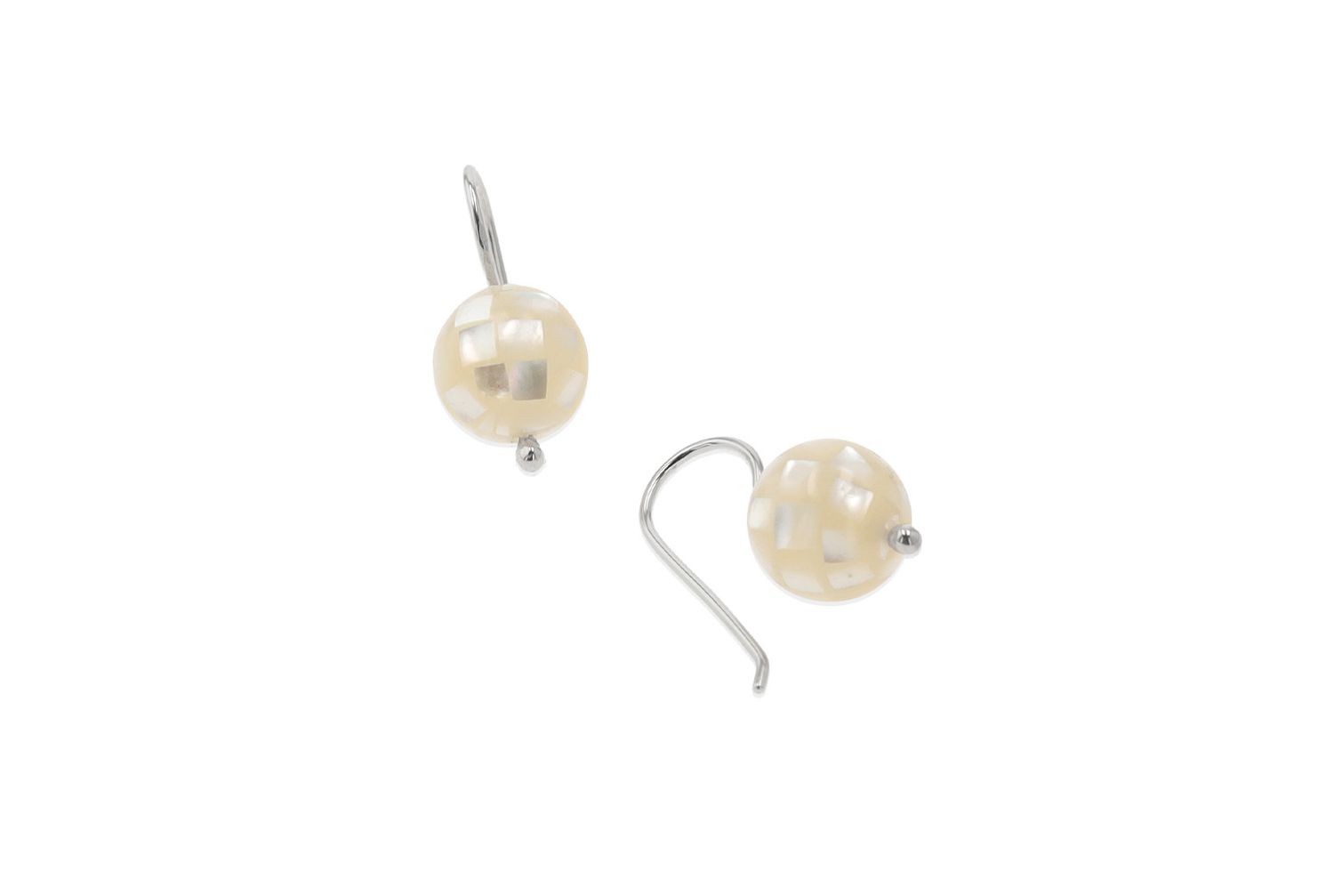 Mosaic MOP Dangle Earrings