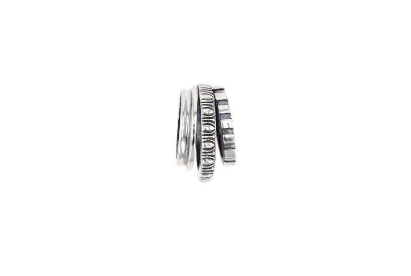 Schema Triple Ring Pendant