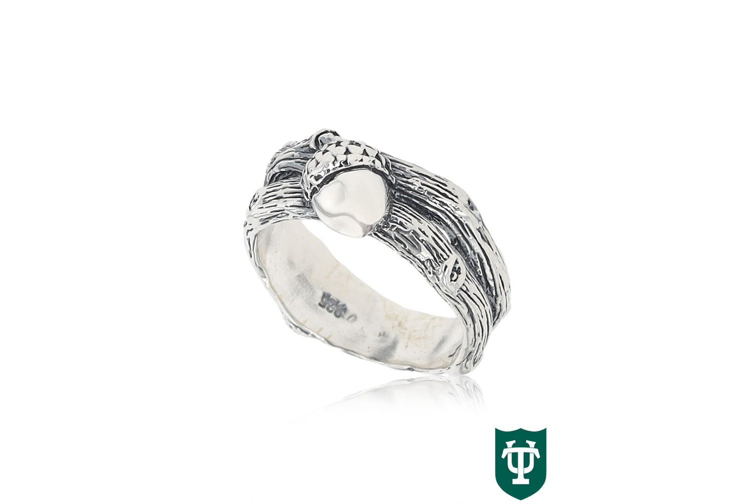 Newcomb Acorn Ring, Color: Sterling, Size: 7