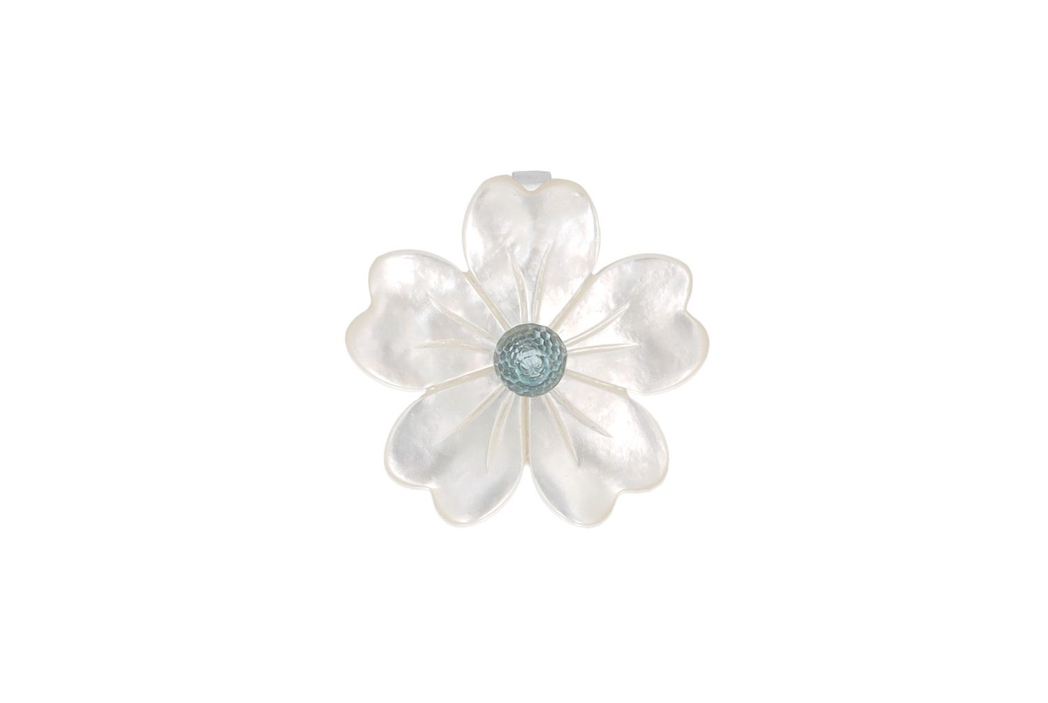 Mother of Pearl Daisy Pendant