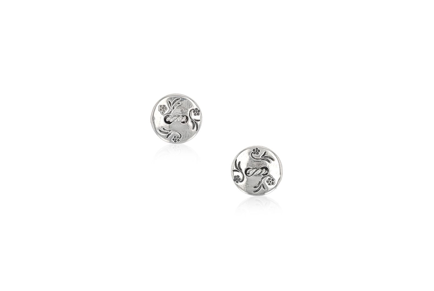 Button Earstuds