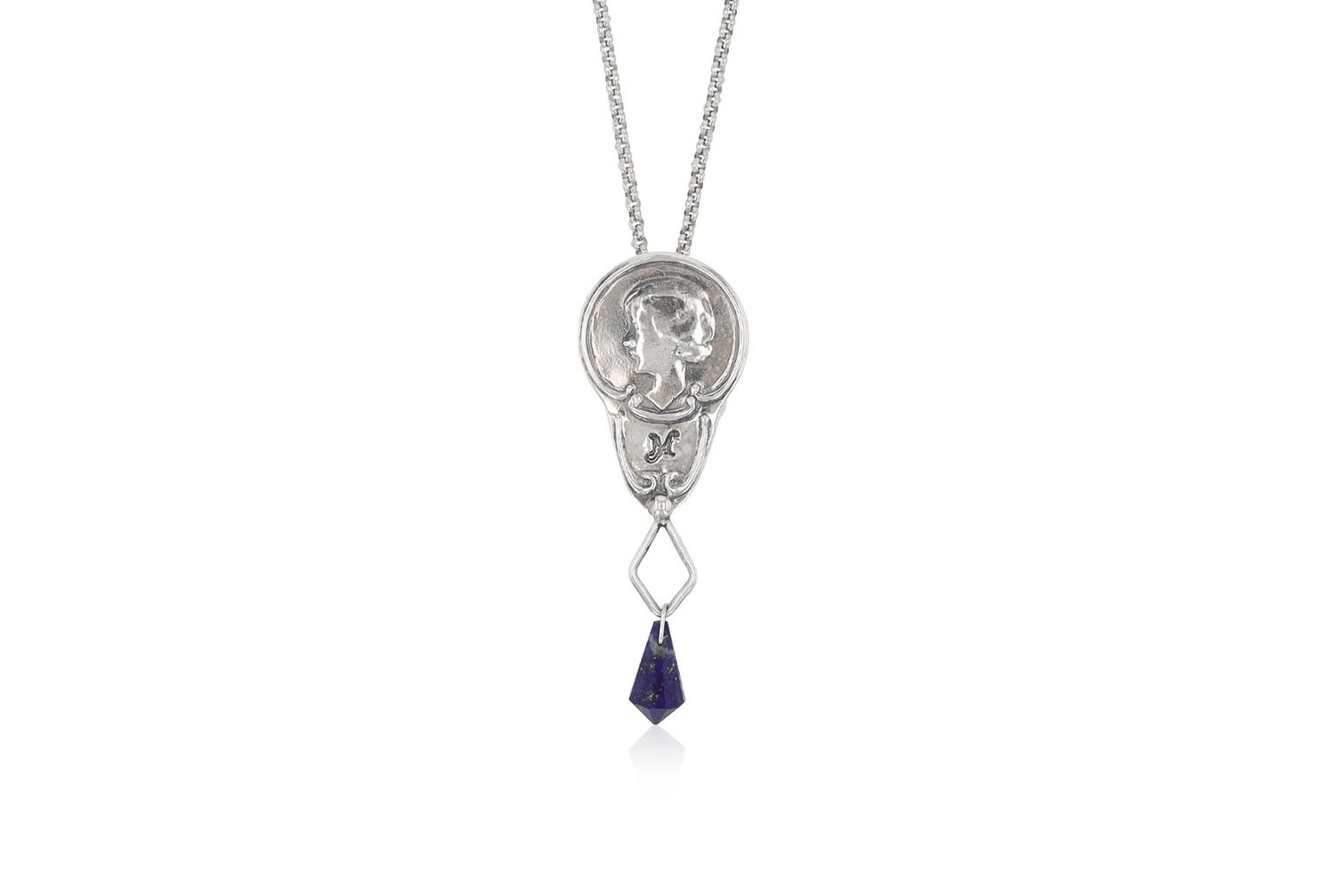 Needle Threader Pendant Sterling