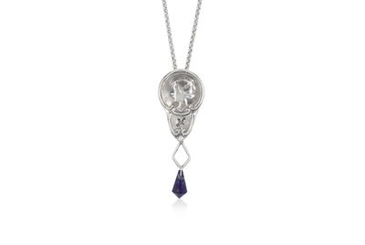 Needle Threader Pendant Sterling
