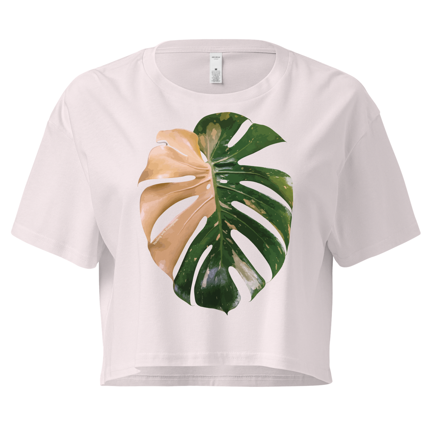Monstera &#39;Thai Constellation&#39; Crop Top