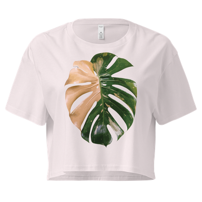 Monstera &#39;Thai Constellation&#39; Crop Top