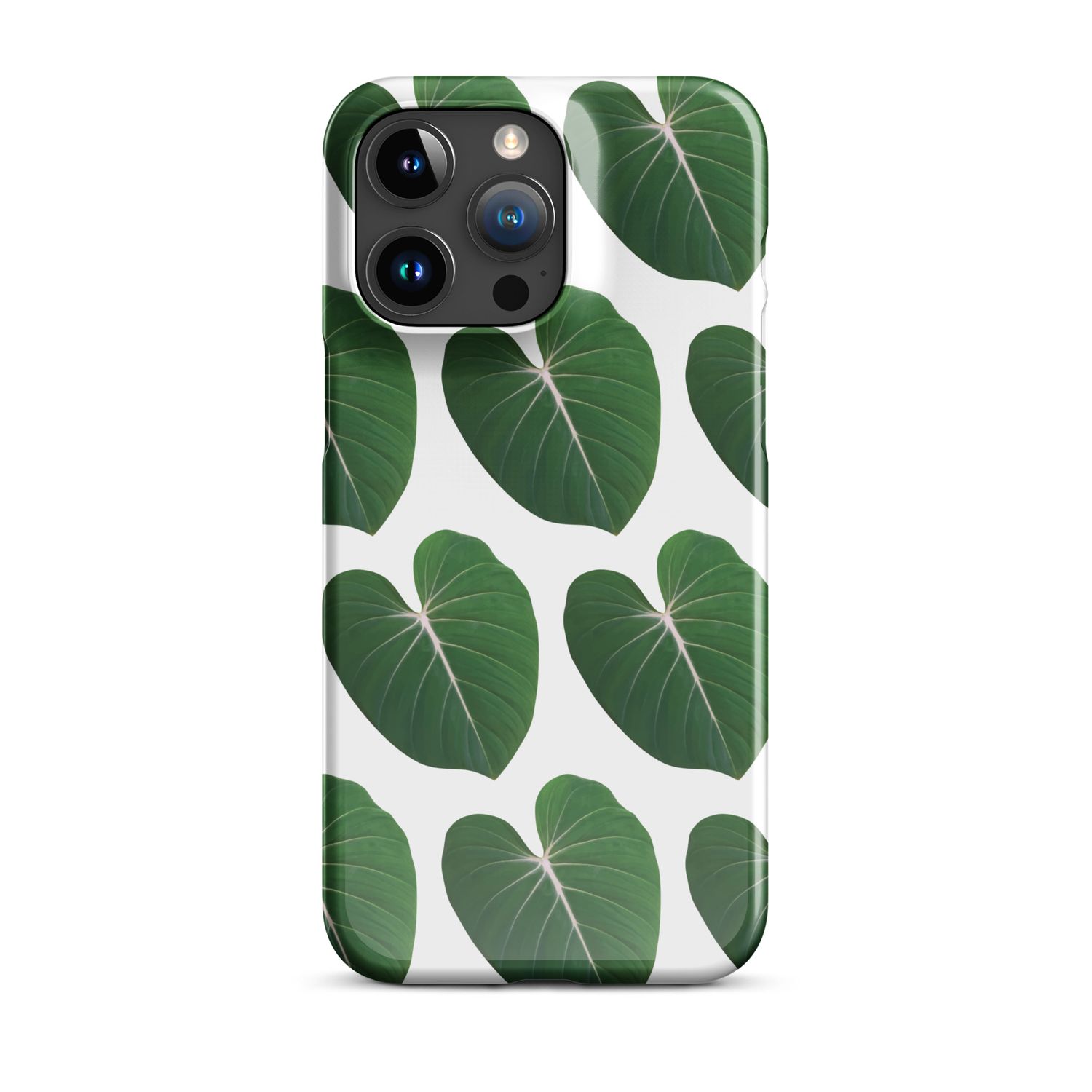 Philodendron &#39;Gloriosum&#39; Leaf Snap case for iPhone®