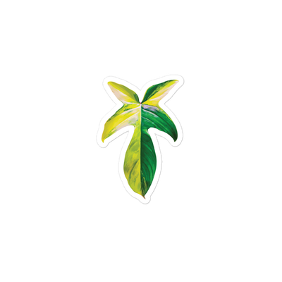 Philodendron &#39;Florida Beauty&#39; Sticker